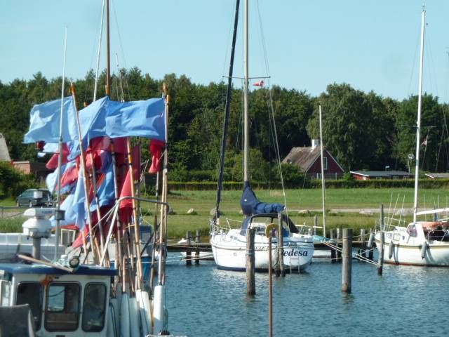 Le port tranquille de Hesnæs