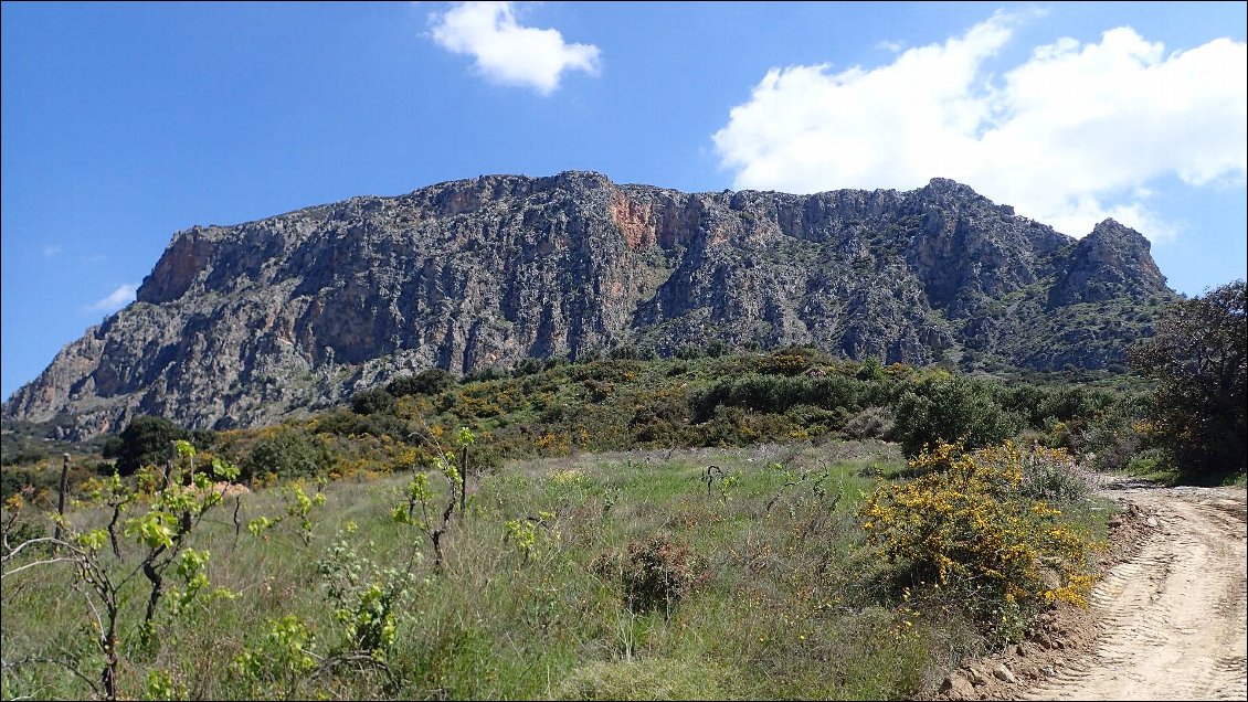 Le Giouktas vue d'en bas