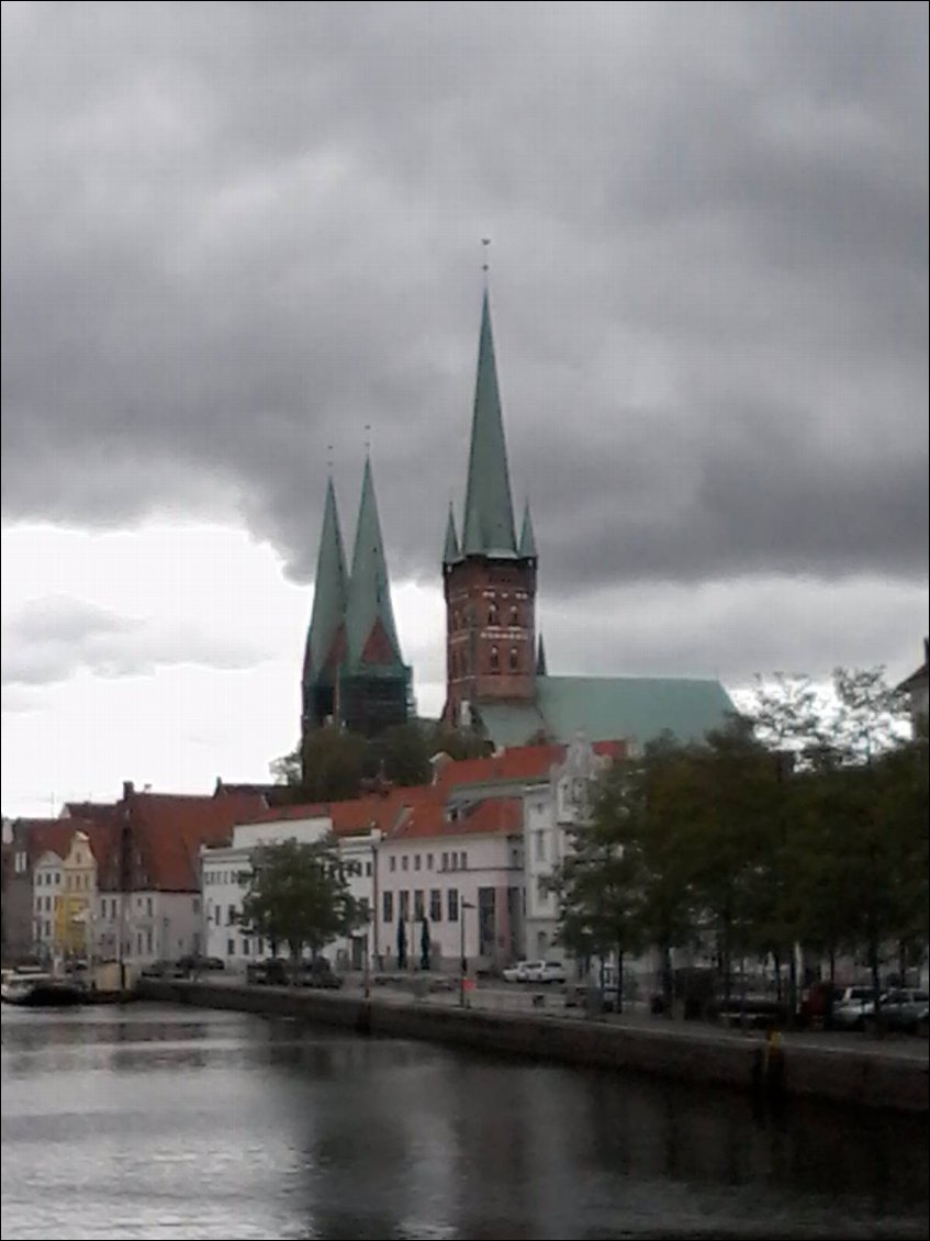 Arrivée à LüBeck par le "Kanal"