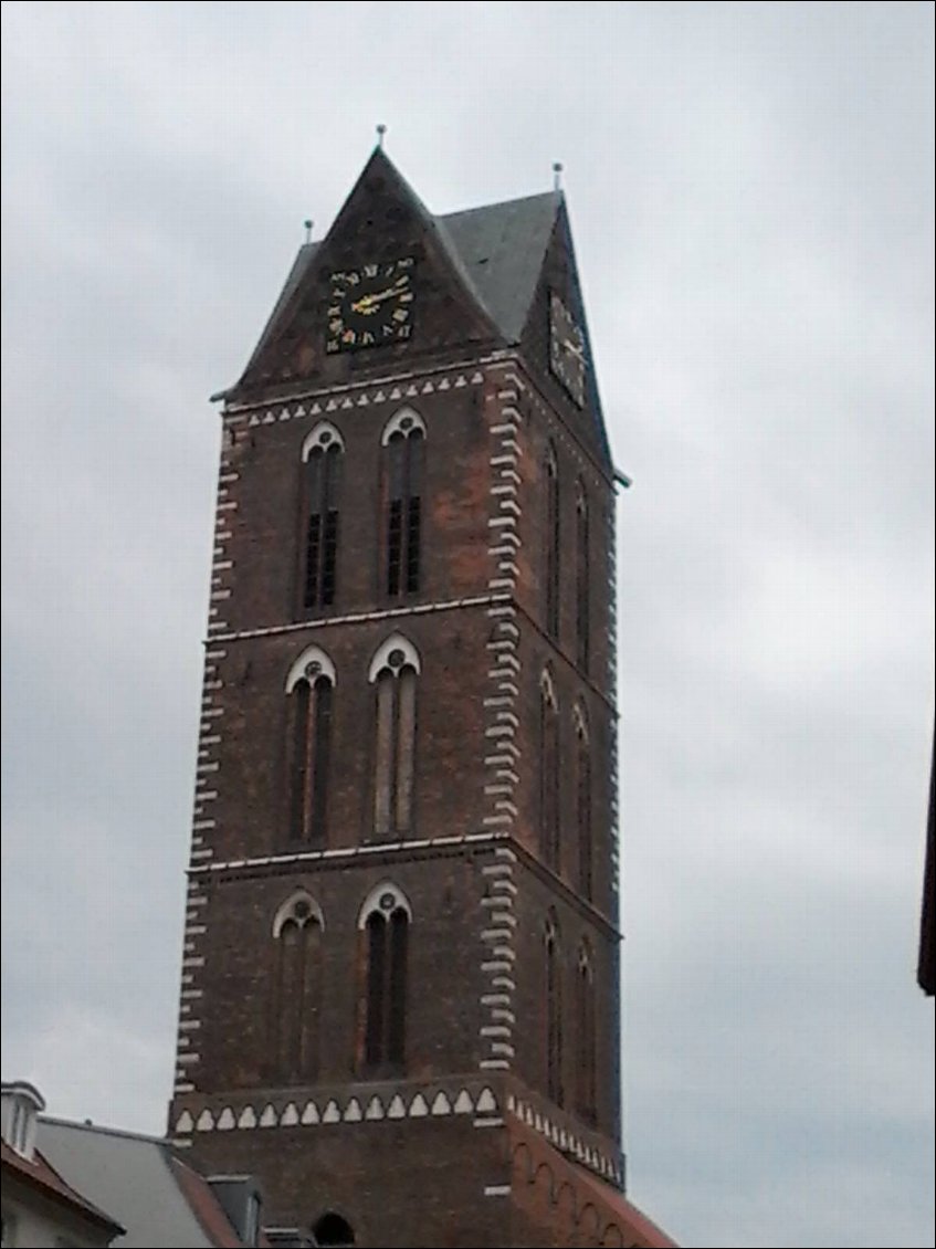 Les ruines de l'église st Marie