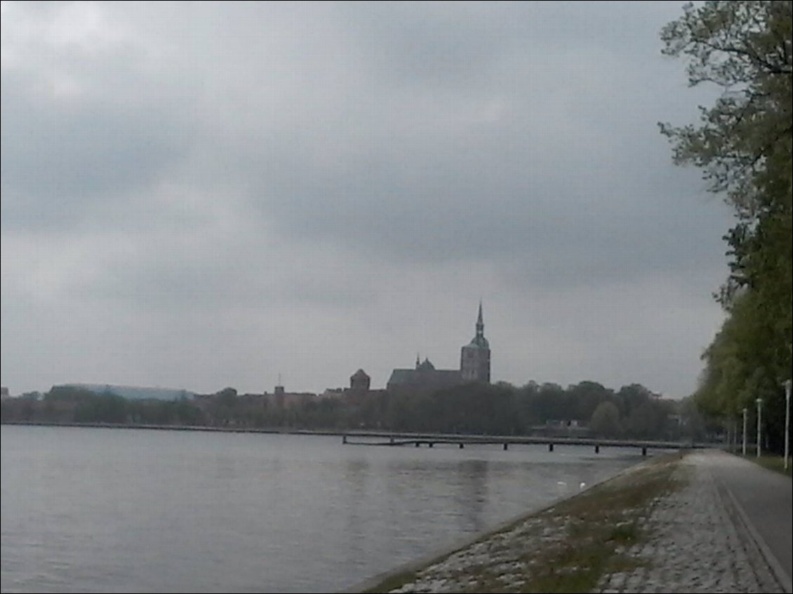 Arrivée sur Stralsund