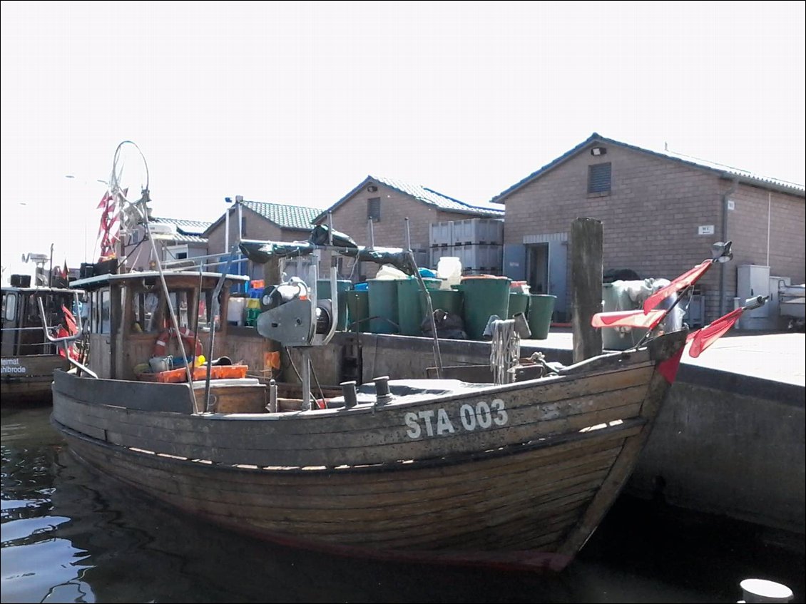 Le petit port d'arrivée