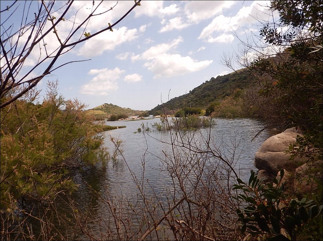 pause méridienne au bord du lac