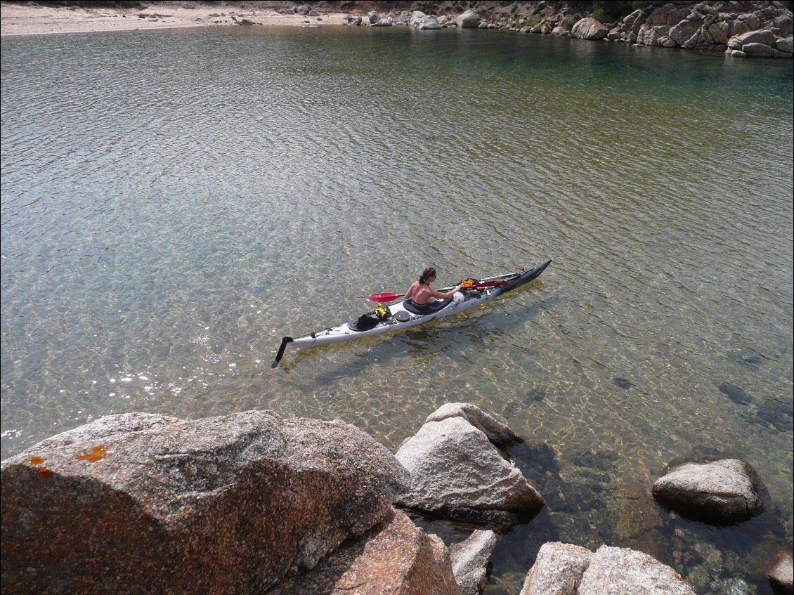 Comportement d'un kayak