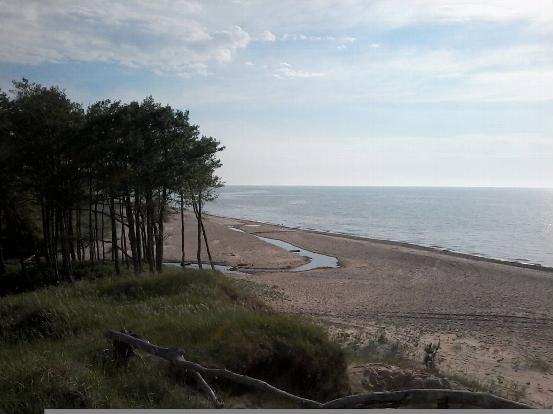 Y aurait-il de l'ambre sur cette plage ?