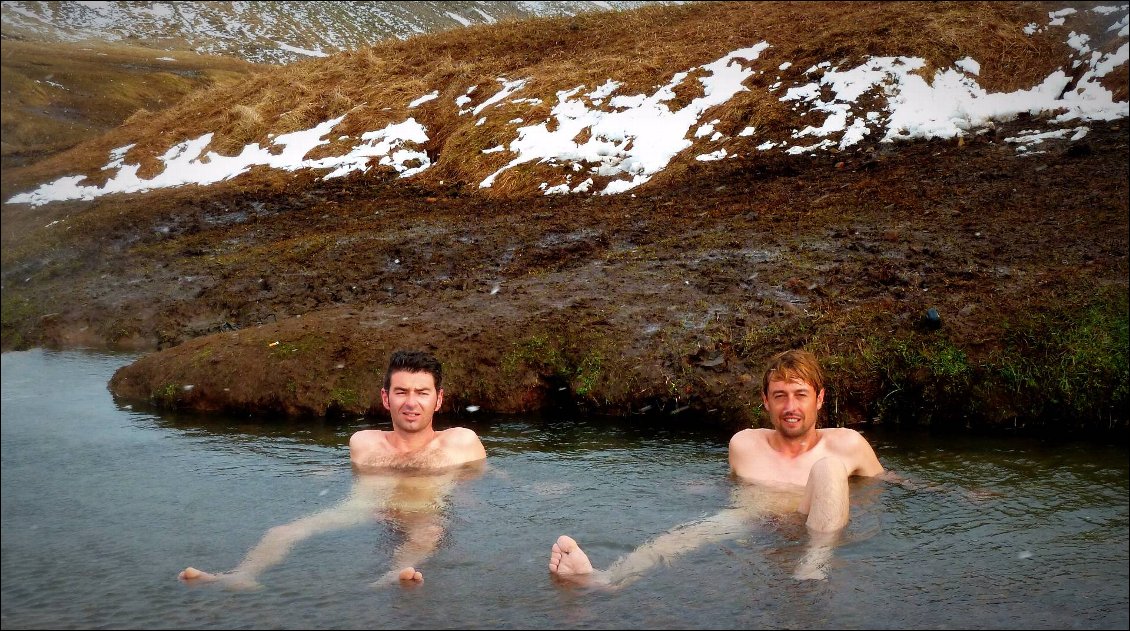 Typique islandais : les sources d'eau chaude !
Photo : Jean-Michel Gontard