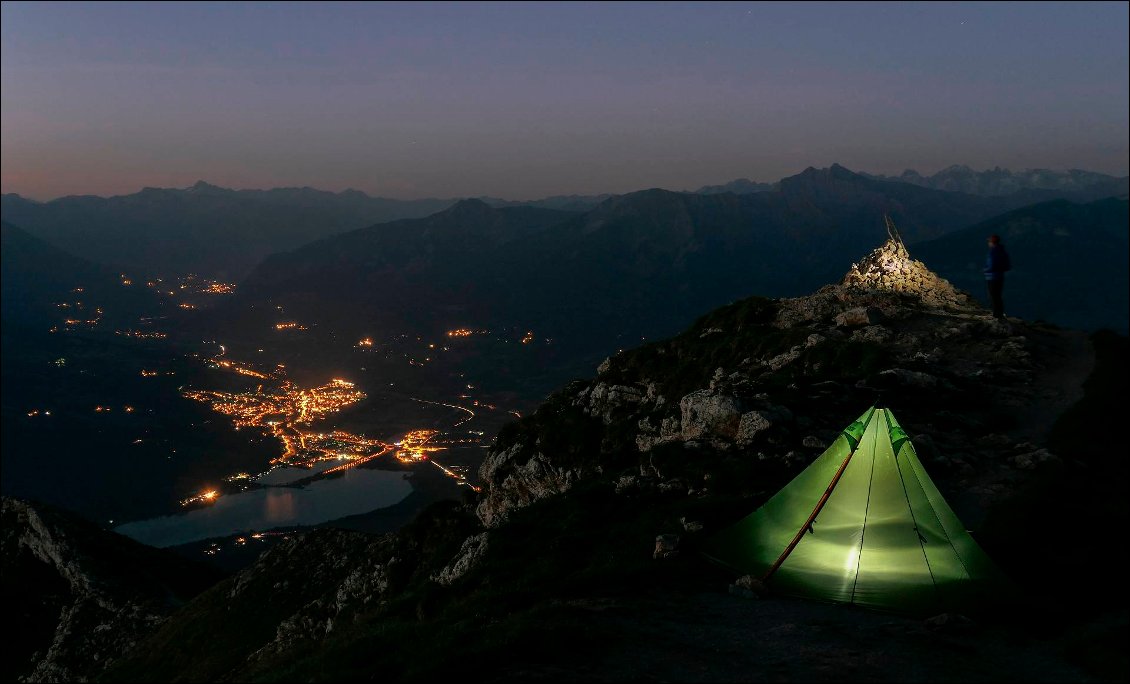 Bivouac au Morgon pour tester le tipi Nigor WickiUp 3