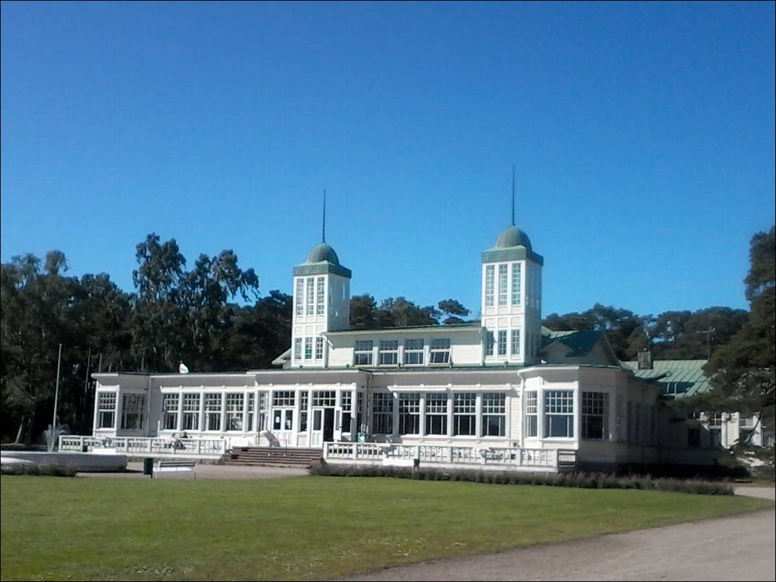 Hotel en bord de plage