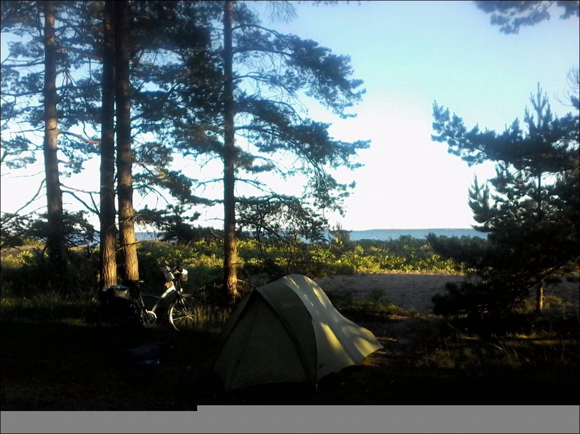 Je retourne bivouaquer côté "sous le vent"