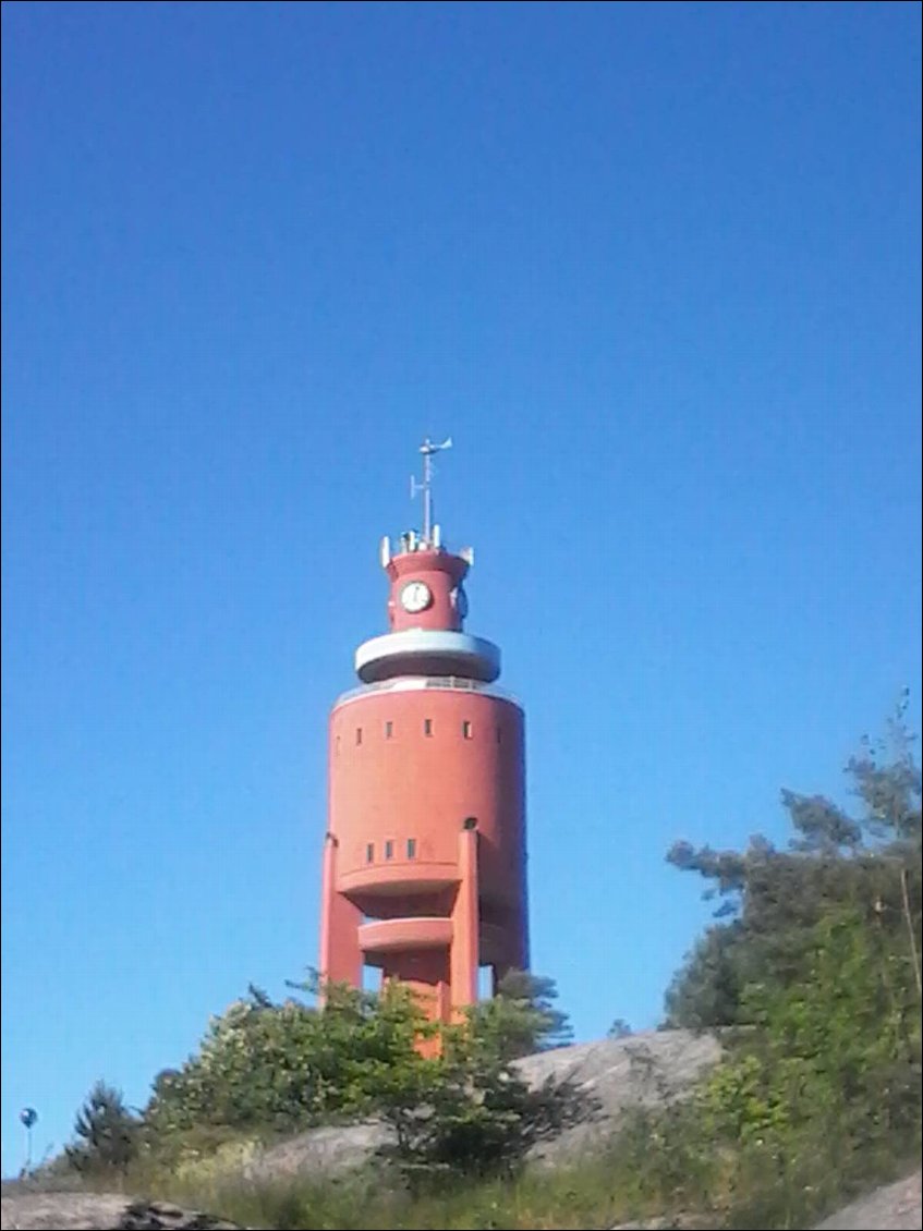 Koa c'est donc ? Hanko water tower. Le chateau d'eau d'Hanko.
