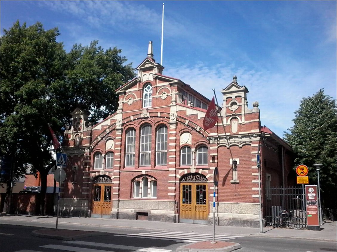 Koa c'est donc ? Kauppahalli : le marché couvert de Turku.