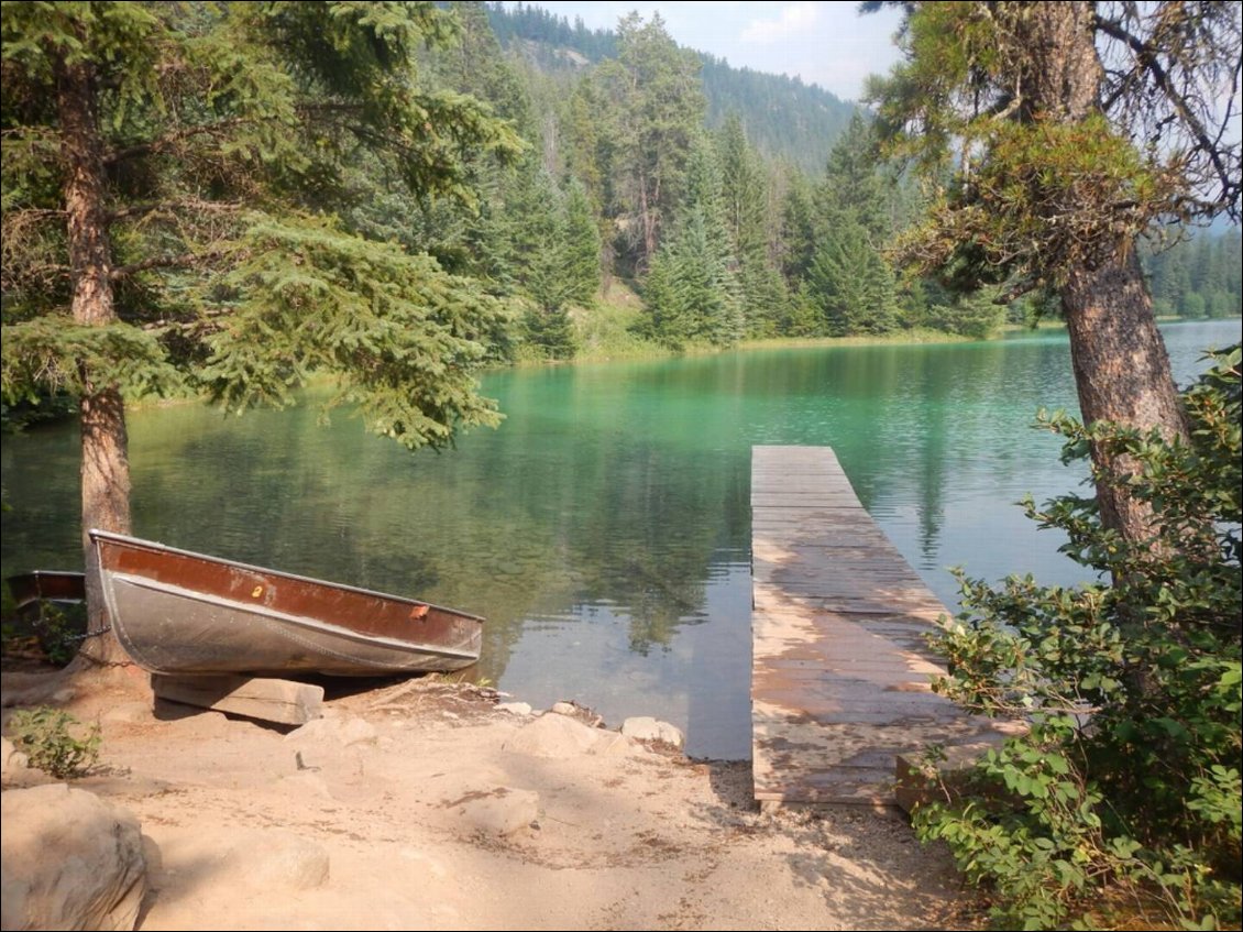 Five lake valley. 5 lacs avec chacun une couleur différente.