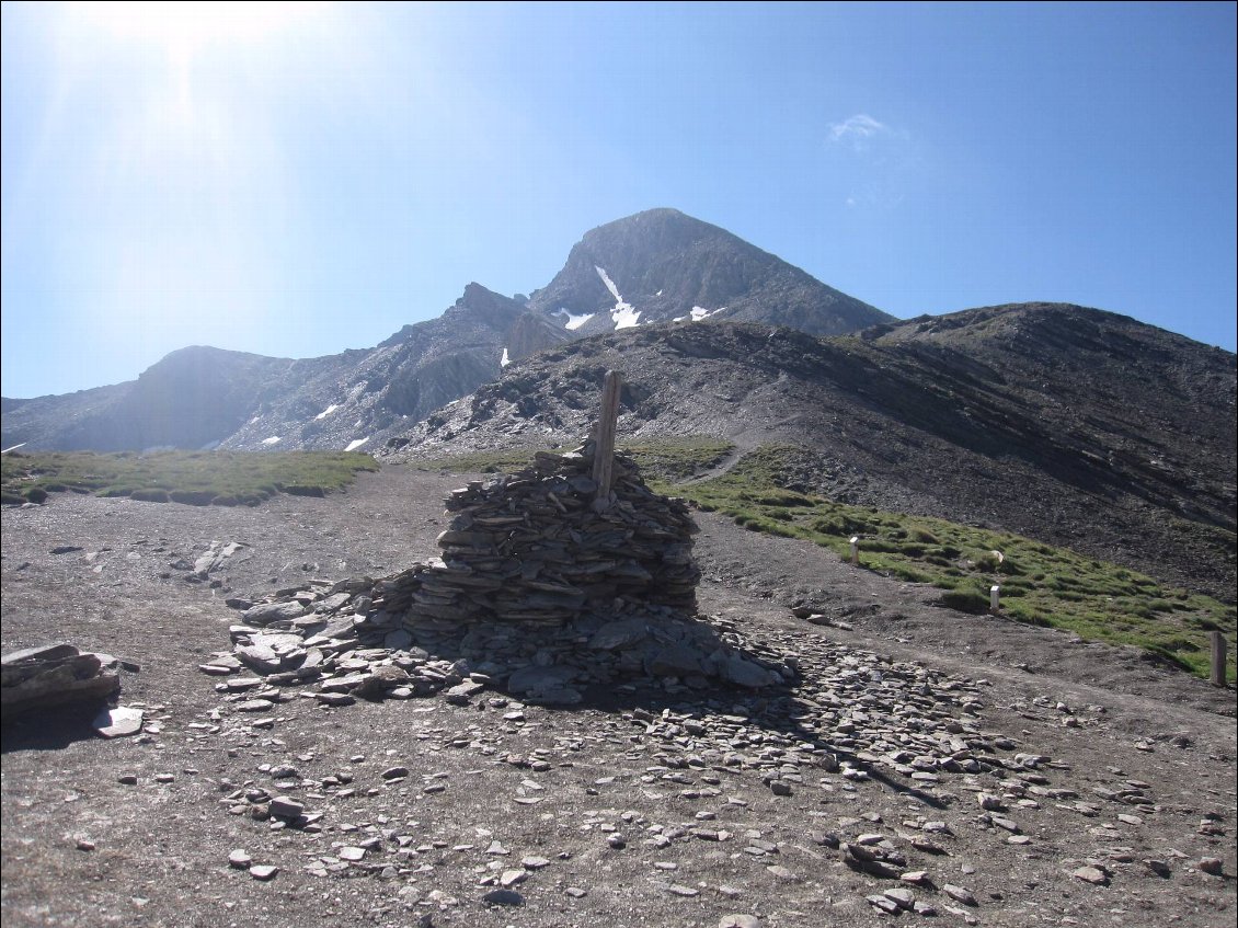 Arrivée au Col Vieux