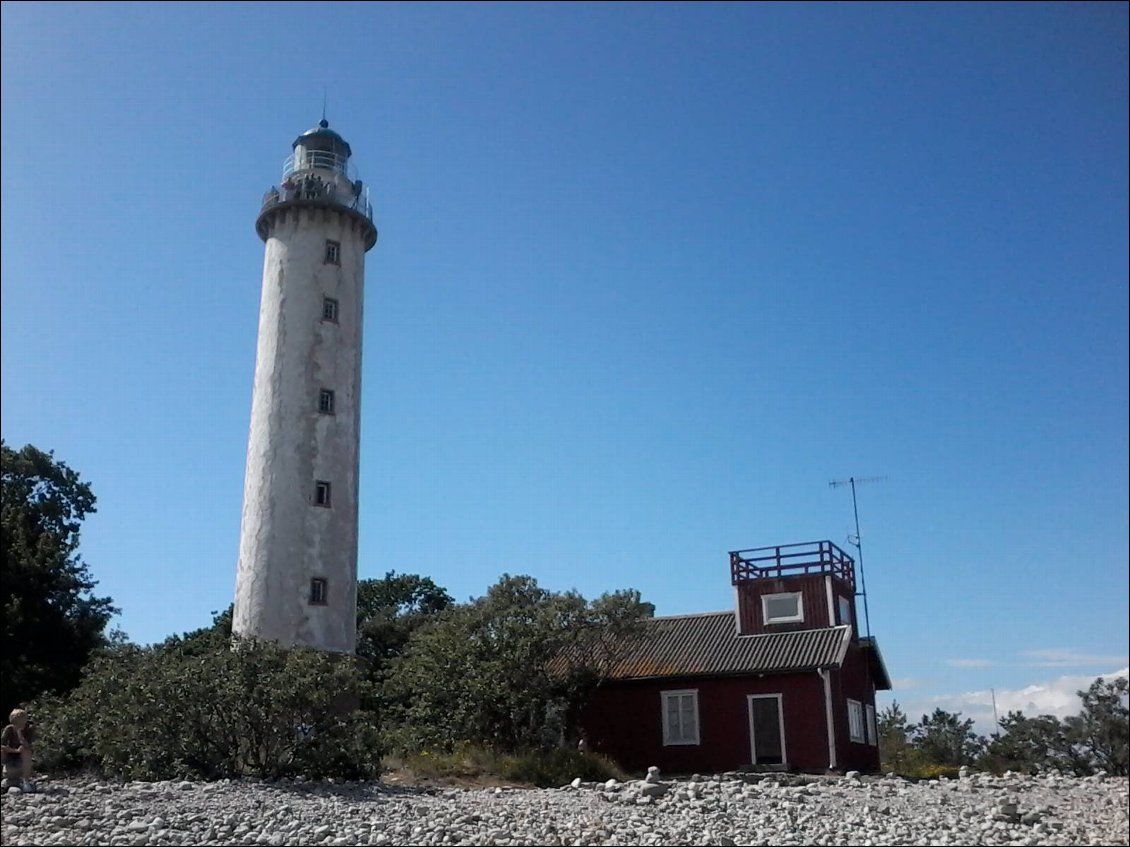 Le phare Lane Erik à la pointe Nord.