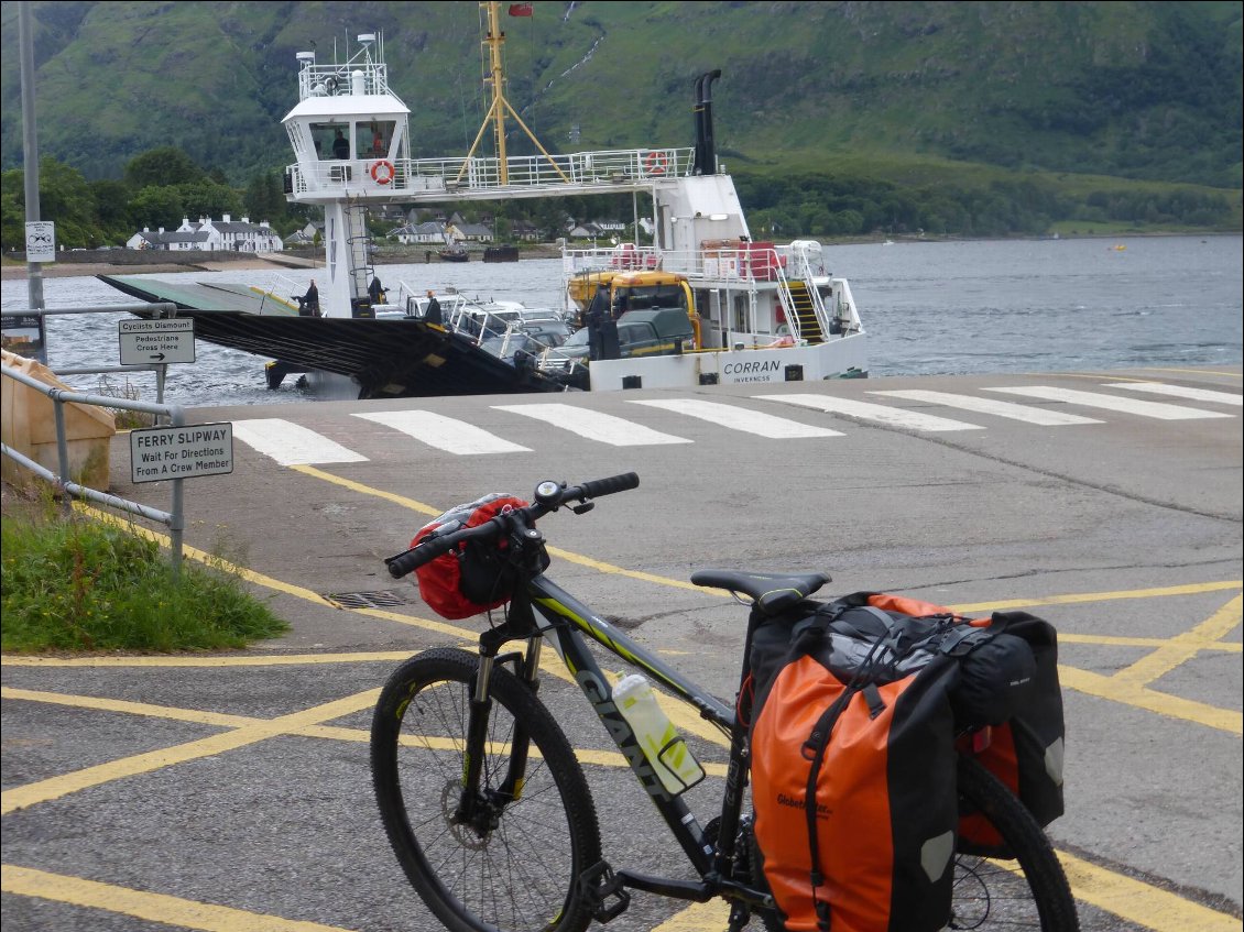 Traversée du Loch Linnhe en ferry
