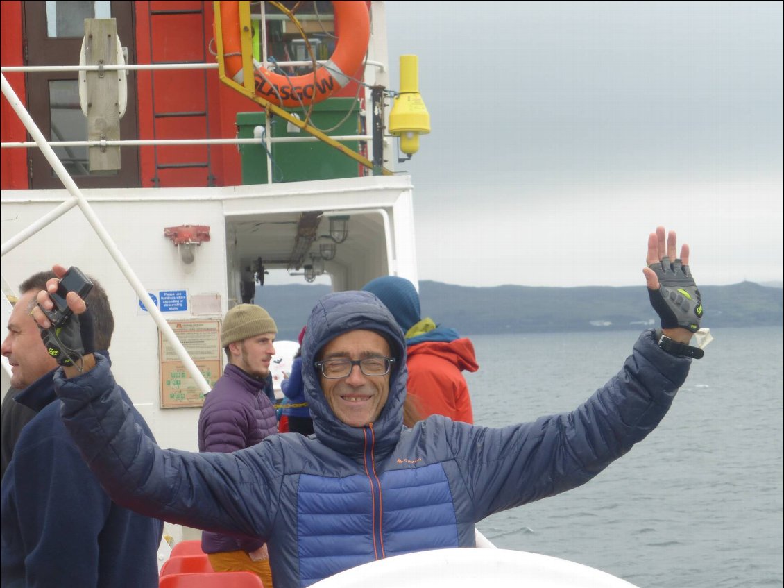Ferry pour rejoindre l'île de Skye
