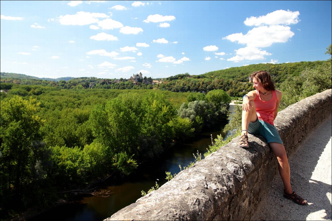 Remontée de la Dordogne.