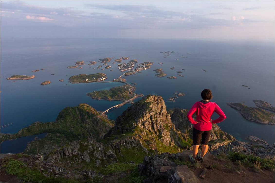 Couverture de Depuis Tromso jusqu à Å en vélo (Norvège)