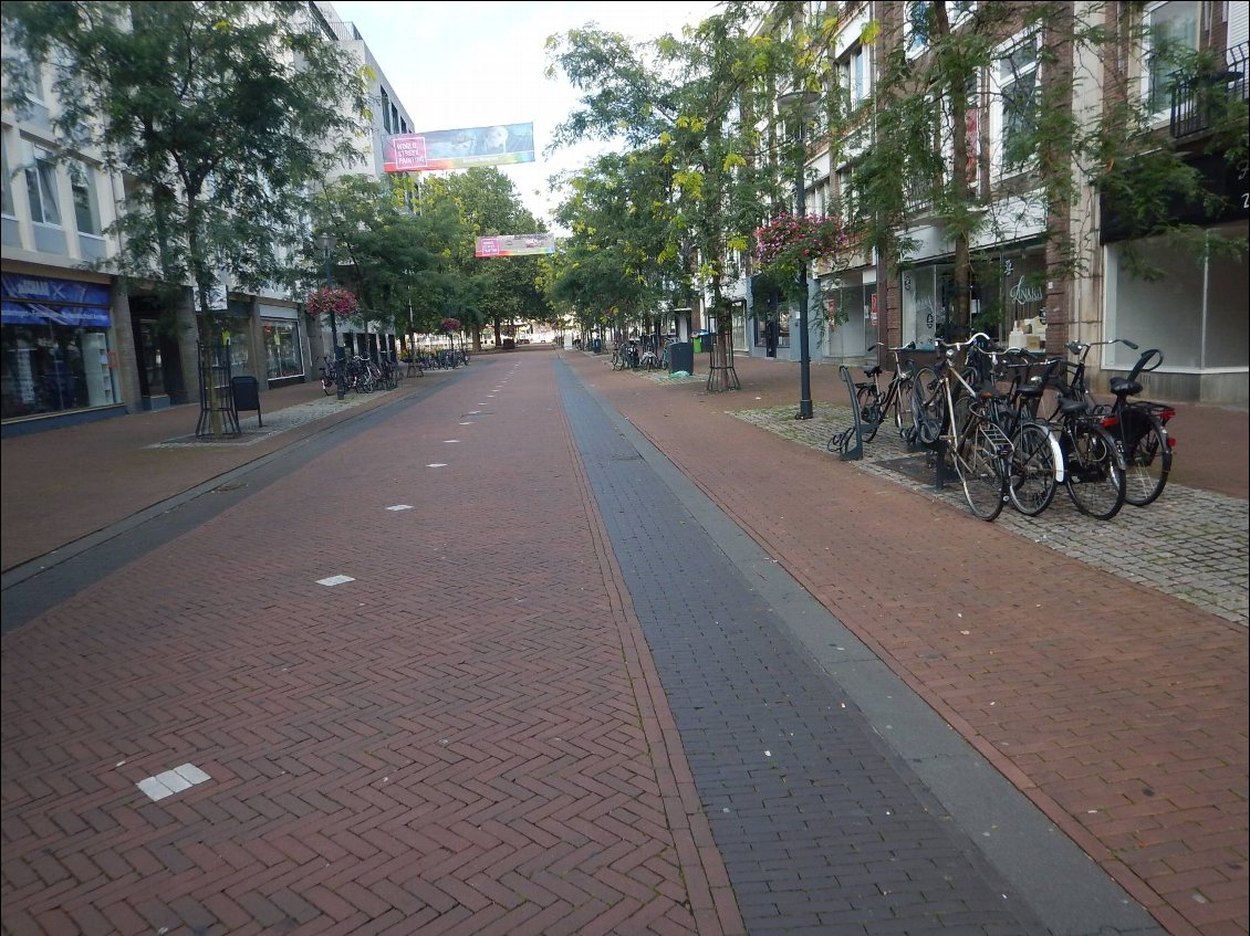 centre de Nijmegen samedi en fin d'après midi