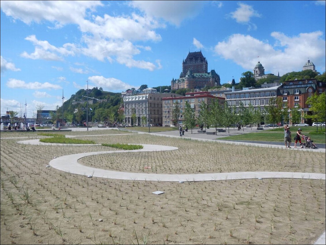 Québec City, ville à l'architecture très européenne