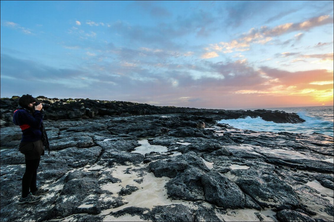 Coucher de soleil à la Graciosa ©Lysa photography