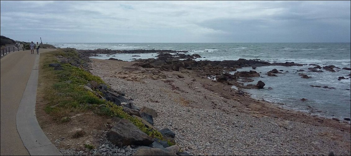 Un air de Bretagne en arrivant vers les Sables d'Olonne.