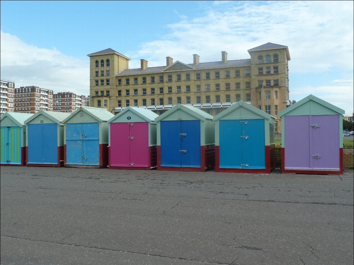 Cabanes de plage à Hove