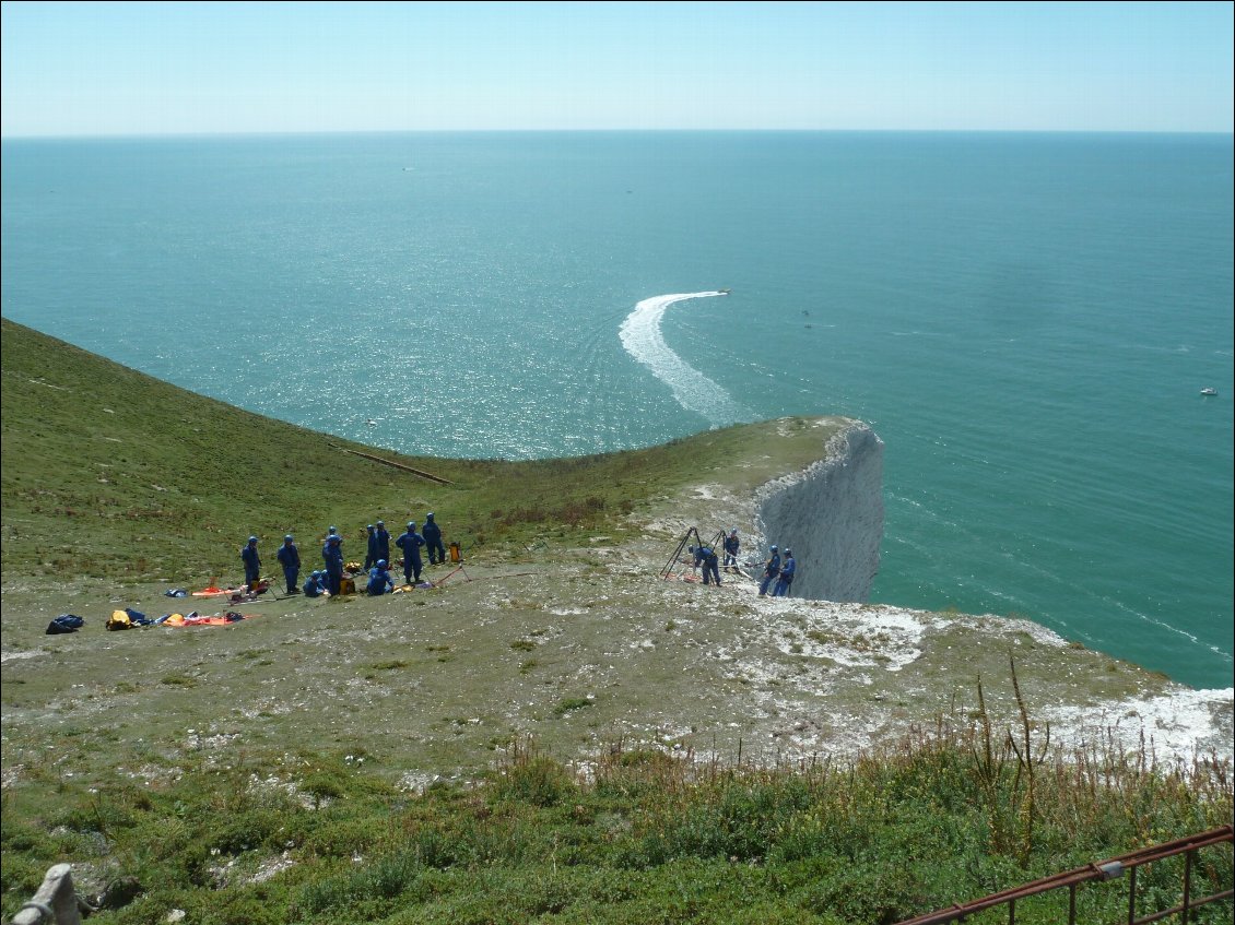 Entrainement des coastguards