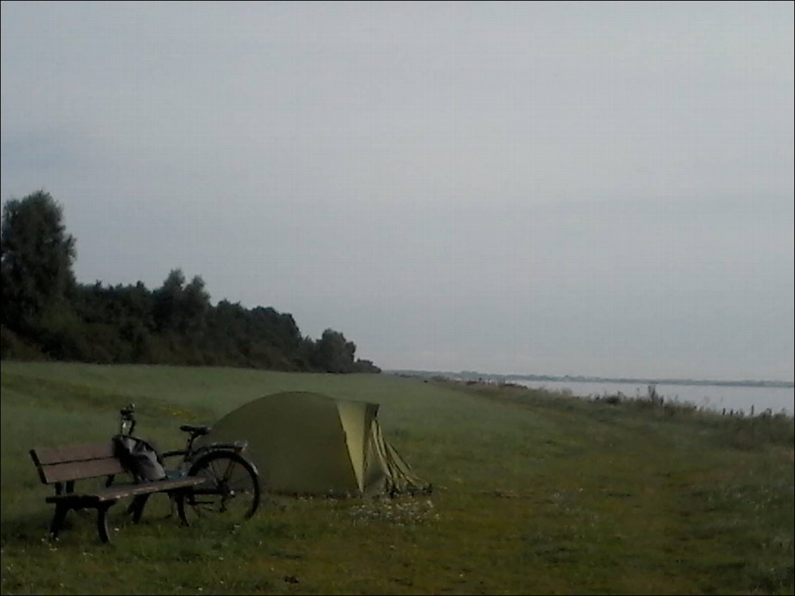 Ostsee dans une légère brumâsse.