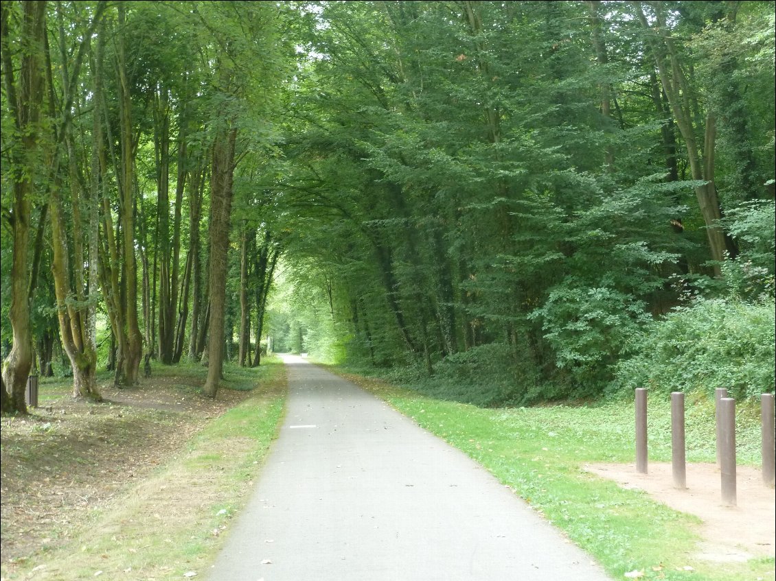 Voie verte du Pont-Authou à Evreux