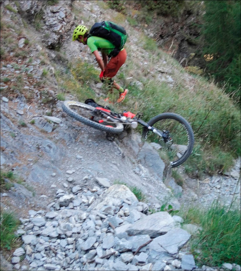 Un coup de selle dans les c*****, ça calme :-)