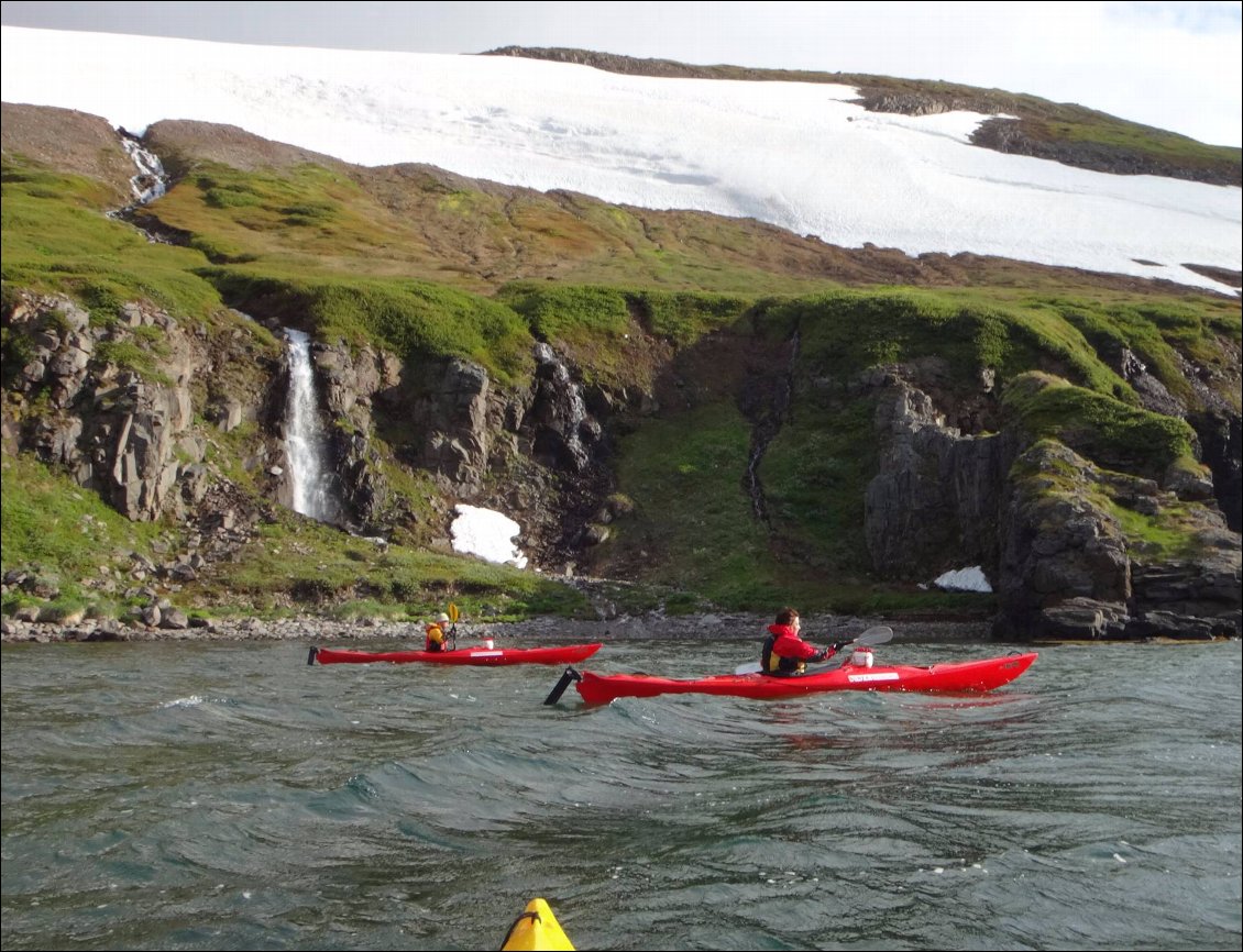 Dans les fjords du nord-ouest.
Photo : Johanna