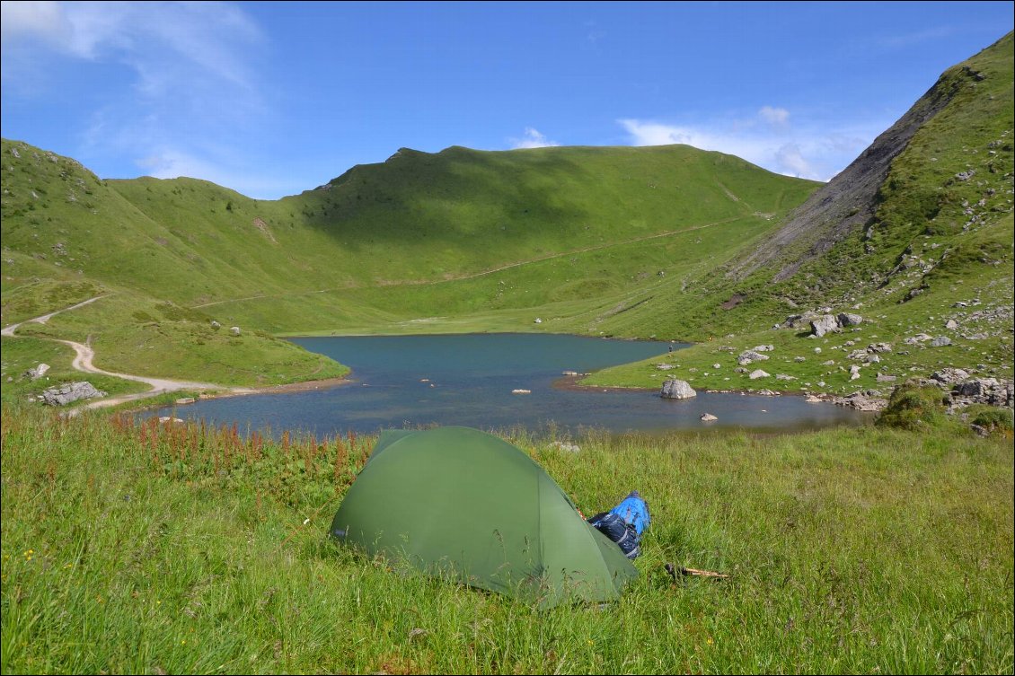 Bivouac au Lac Vert