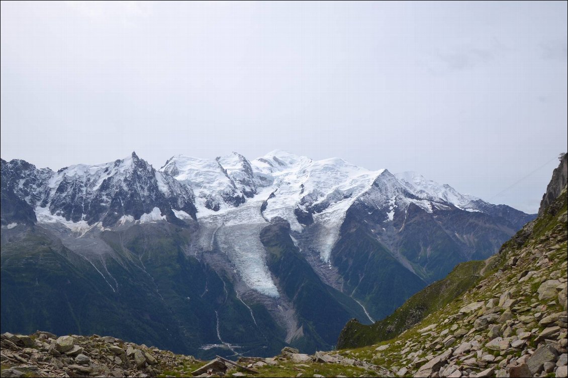 Vue du col du Brévent