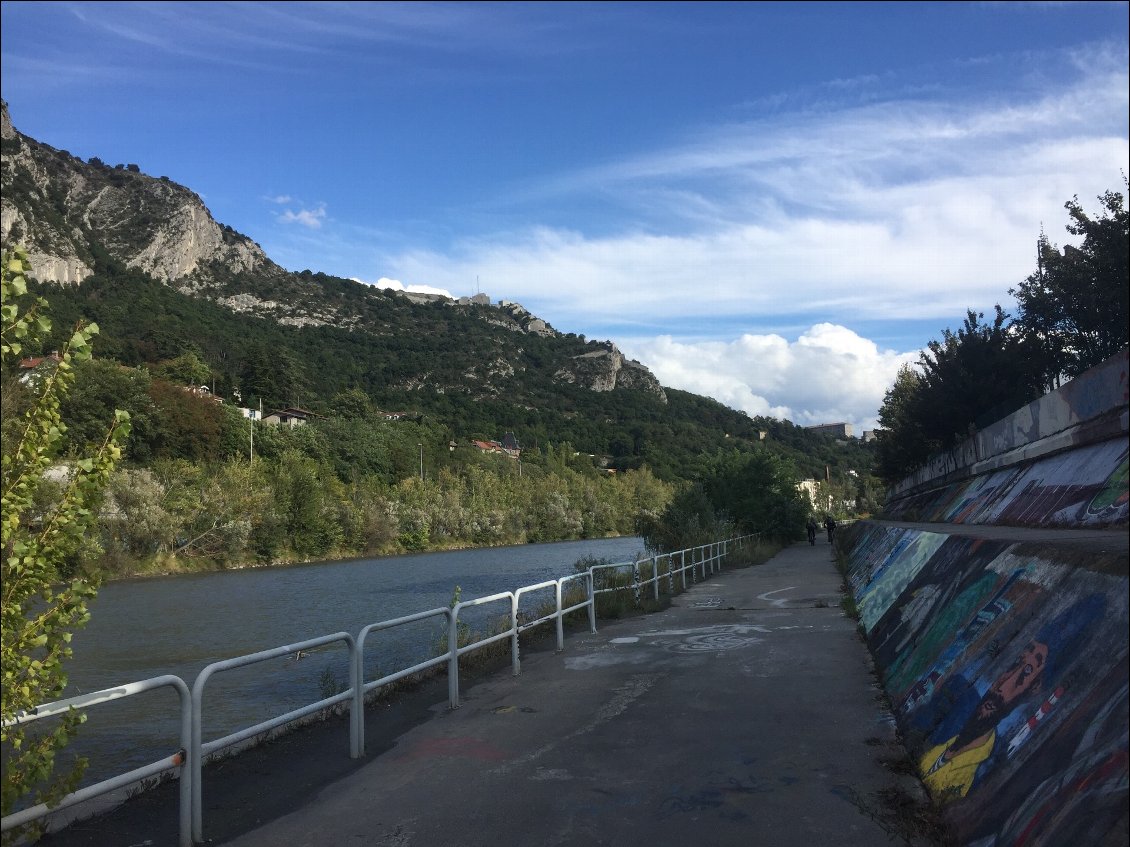 Arrivée sur Grenoble 