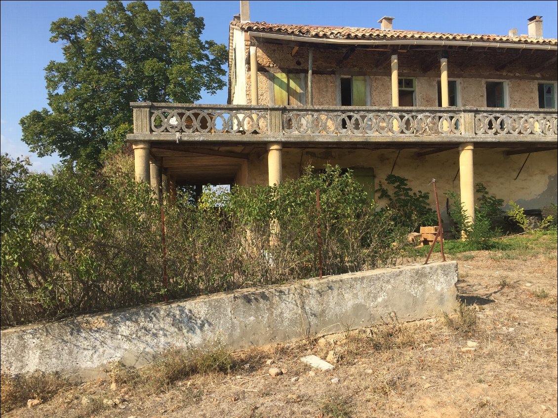 Une villa abandonnée