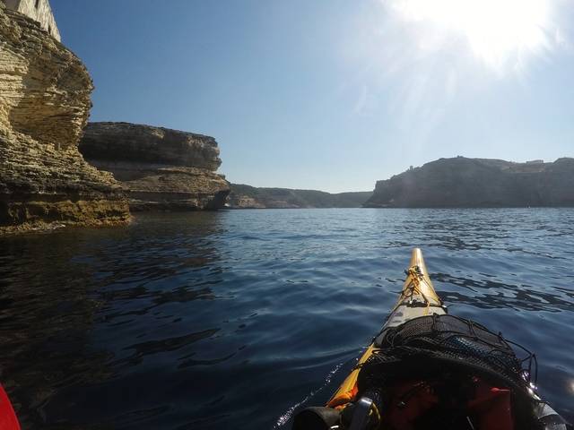 Entrée de la Rade de Bonifacio