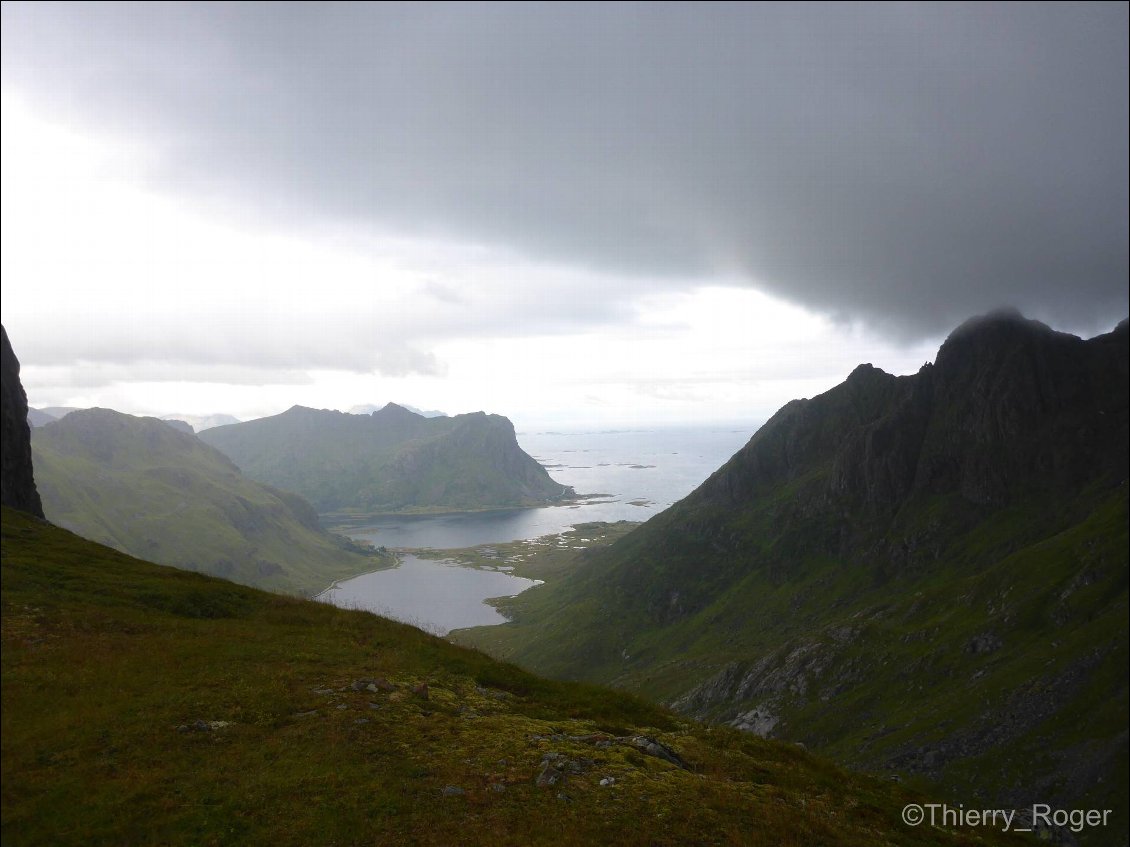 Kartfjorden au pied du Kartstaven