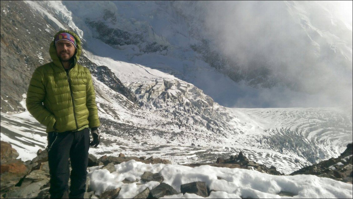 Glacier de Bionnassay, veille du "summit push"