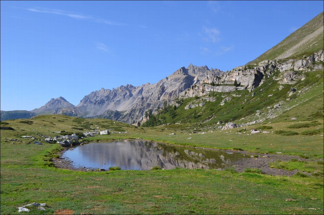 petit étang dans la Vallée Etroite