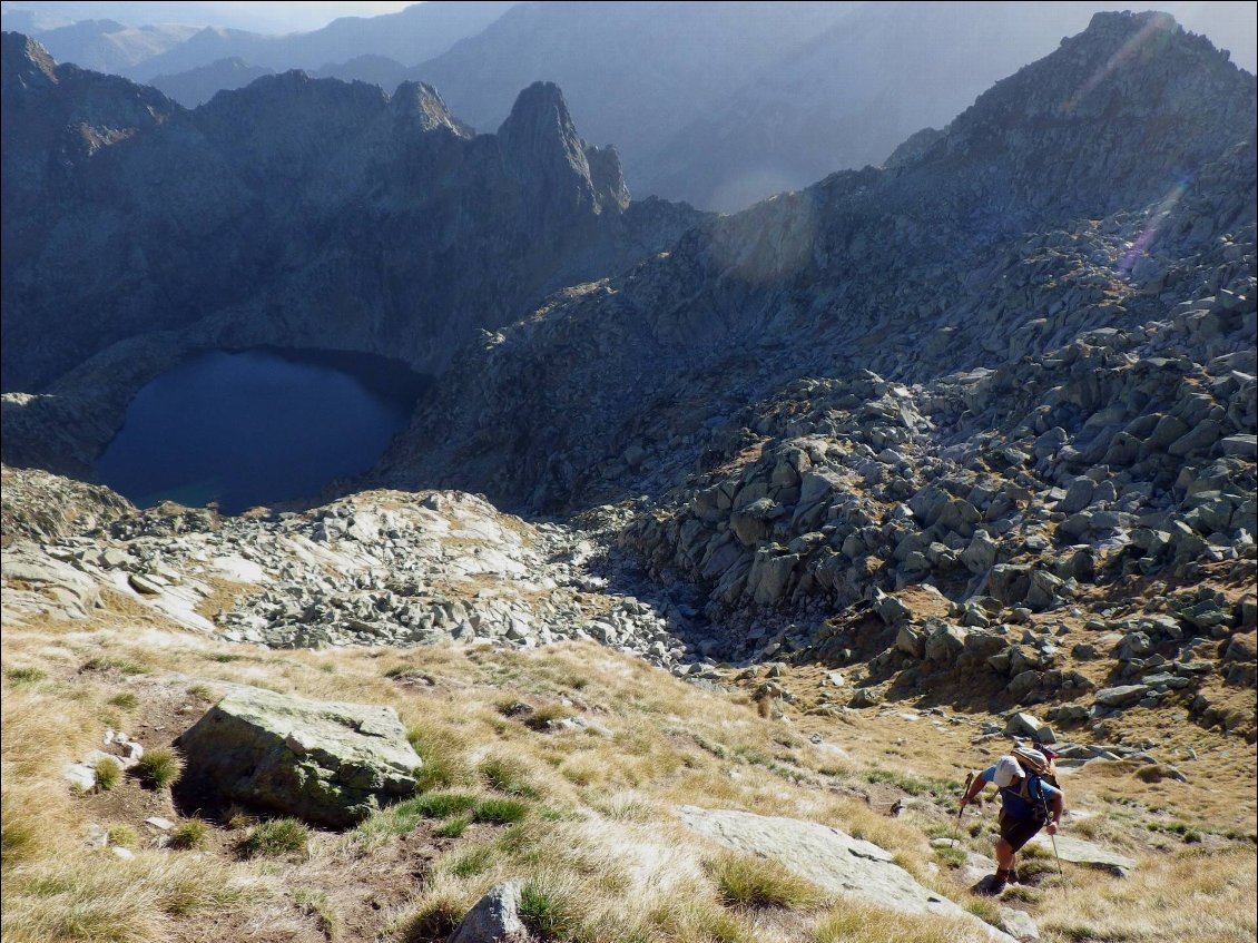 Dernière montée vers le Pic de Séron