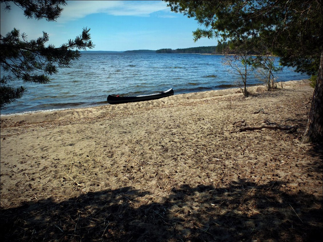 Enfin, nous nous réveillons aux sons de la nature.