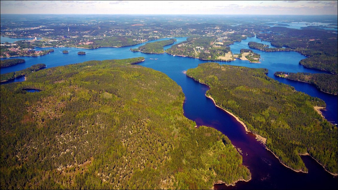 Dans la région de Jyväskylä.