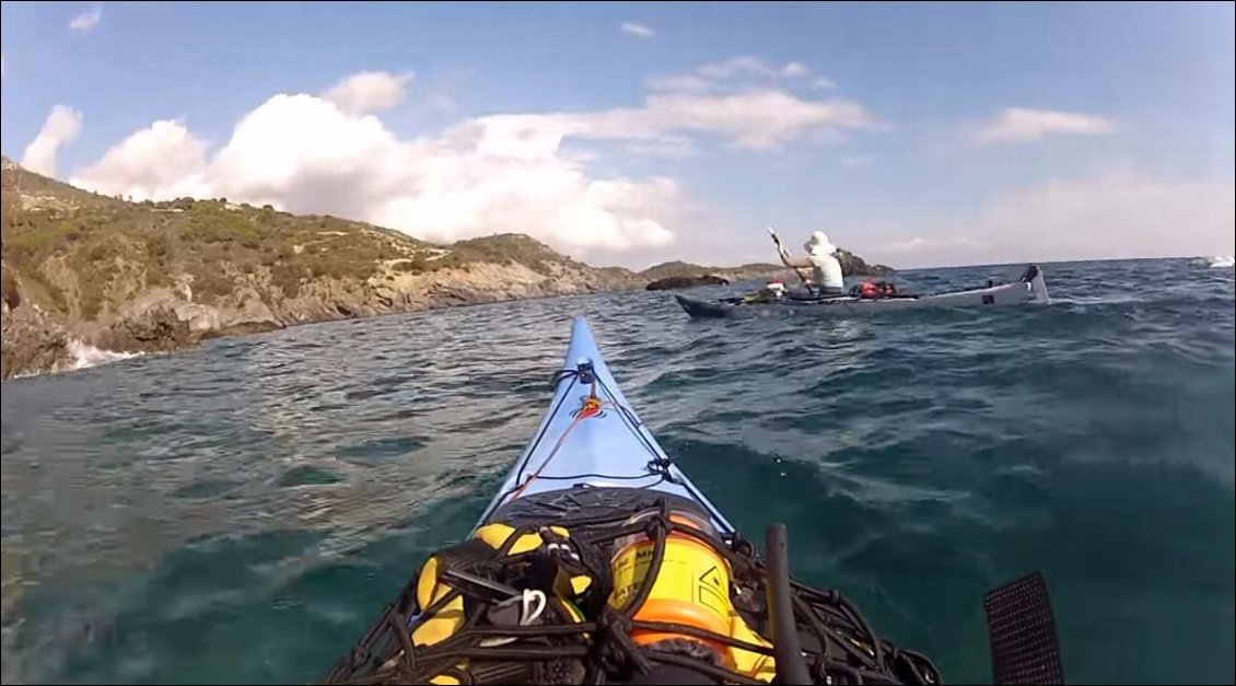 Kayak de mer à l'île d'Elbe