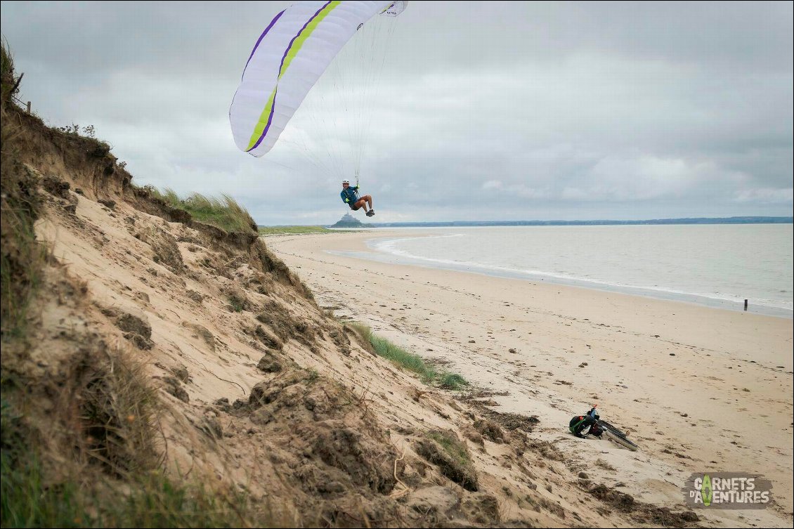 Bingo !
Peut-on s'assoir sur le mont St Michel ?