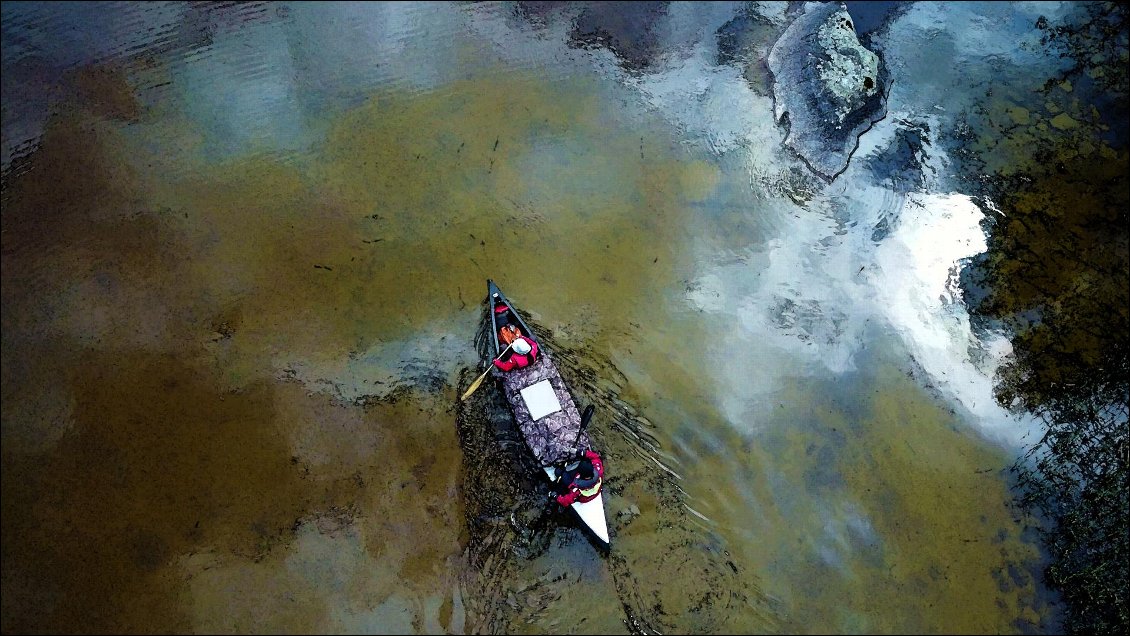 Nous nous sentons parfois naviguer sur une aqua-réelle !