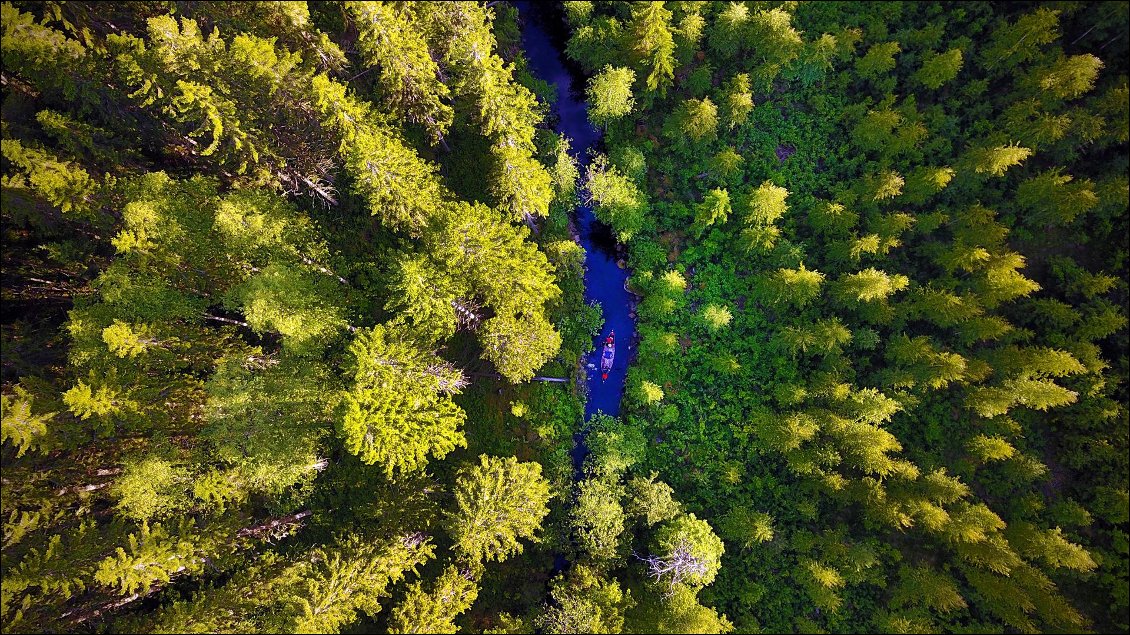 Nous retrouvons la suite de la minuscule rivière,