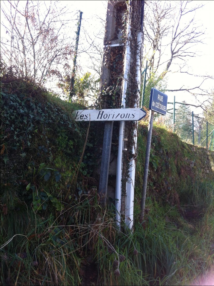 Je rêverais d'habiter un village de ce nom : "les Horizons"...