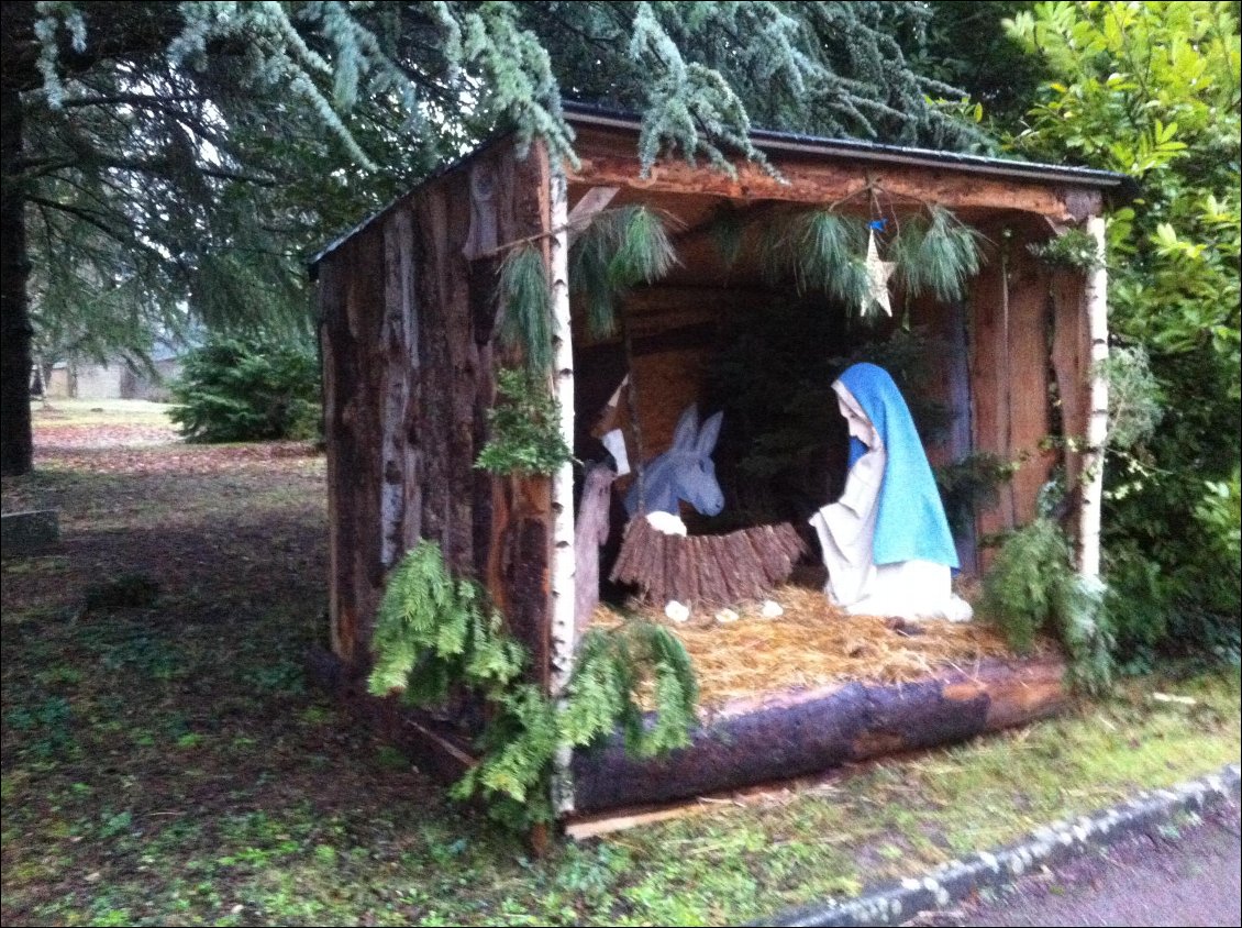 La crèche de l'abbaye