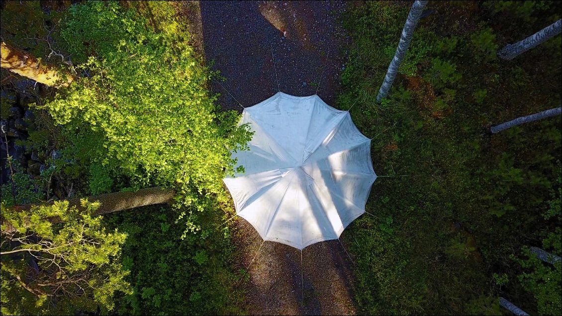 Nous avons du mal à résister au plaisir d'un terrain bien plat,